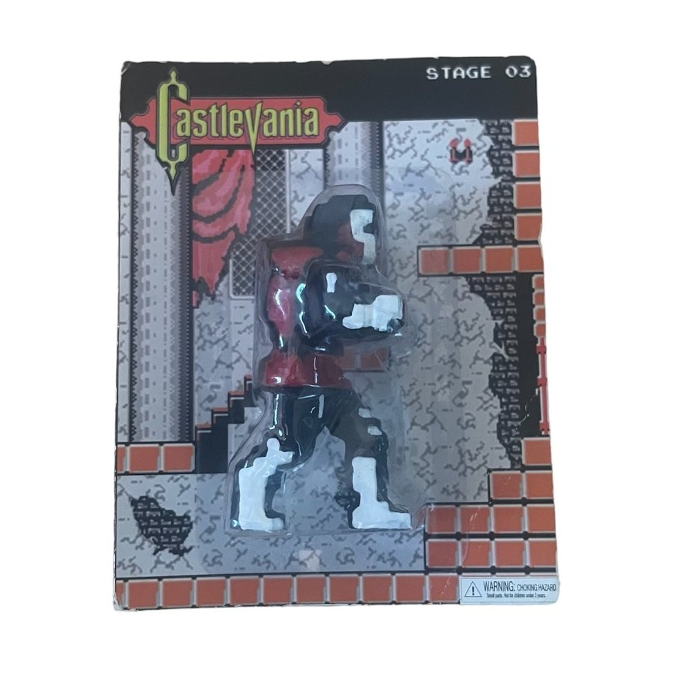 Rare Castlevania Dracula X Chronicles Retro 8 bit Figure Konami Stage 03